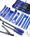 19Pcs Trim Removal Tool Kit For Car Panels Dashboards Doors And Audio Systems Pro Grade Plastic Pry Tools And Fastener Remover Pliers Set
