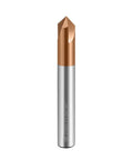 Carbide Chamfer End Mill 3 Flute TiSiN Coated CNC Carving Bit With V Groove 90 Degree Cut For Steel Aluminum Copper Alloys Pro Grade