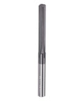 Carbide Chucking Reamer 0.156 Inch Straight Flute Straight Shank CNC Tool For Metal Lathes And Machining Centers Black Finish Visible