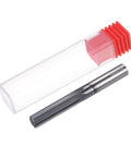 Carbide Chucking Reamer 0.335 Inch Diameter Straight Flute Straight Shank Tool For Metal Shop Pros, in packaging.