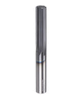 Carbide Chucking Reamer 0.335 Inch Diameter Straight Flute Straight Shank Tool for Metal Shop Pros, visible in uncoated black.