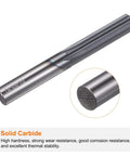 Carbide Chucking Reamer 0.335 Inch Diameter Straight Flute Straight Shank Tool For Metal Shop Pros, uncoated black by HARFINGTON