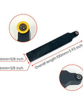 Indexable Carbide Turning Inserts Kit With Five Eighth Inch 16mm Shank Tool Holder For Metal Lathe And CNC Milling Pro Grade Cutting Set Including RPMT10T3MO SRDPN1616H10 Ten Inserts And One Wrench, showing tool holder.