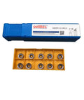 10-Piece RPMT10T3 R5 Indexable Carbide Milling Inserts Set With Half Inch SRDPN1212H10 Tool Holder For Metal Lathe Cutting Tools