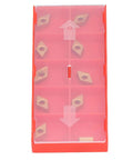 Carbide Milling Inserts 10 Pack for CNC Lathe DCMT070204 Two Point Three Eight Millimeters Thick Turning Inserts Replacement