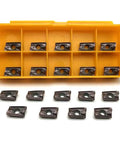 AOMT123608PEERM VP15TF Milling Inserts Carbide Inserts for CNC Turning Tooling in yellow case