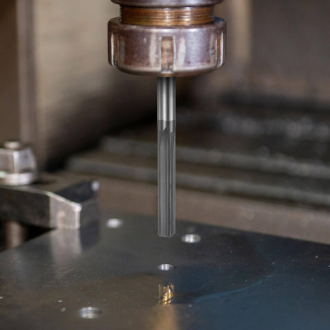 Carbide Chucking Reamer 0.186 Inch Diameter Straight Flute Straight Shank Uncoated Solid Carbide Reamer for CNC Machining