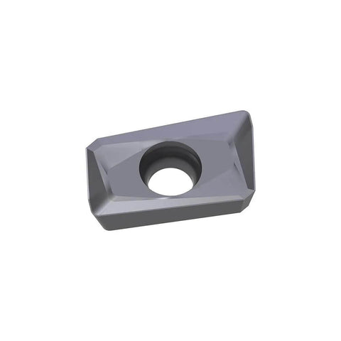 Carbide Milling Inserts For Shoulder Milling P M K Materials Heavy Duty AP Insert With Radius 0.8mm Inner Width 9.3mm Front View