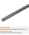 Precision Carbide Chucking Reamer 0.065 Inch Straight Flute With Straight Shank for metal lathe and CNC machining centers