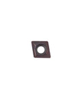 Close-up of Carbide Turning Inserts Set Of 20 CCMT21.51 CCMT060204 Multilayer Coated for steel and stainless machining.
