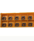 10 Pack Carbide Turning Inserts For Lathe Turning Tool Holder CCMT32.52 CCMT09T308 CCMT32.51 CCMT09T304 PVD Coated shown in orange box