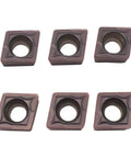 10 Pack Carbide Turning Inserts For Lathe Turning Tool Holder CCMT32.52 CCMT09T308 CCMT32.51 CCMT09T304 PVD Coated