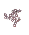 Carbide Turning Inserts Set Of 20 CCMT21.51 CCMT060204 Multilayer Coated For Steel And Stainless Steel Machining