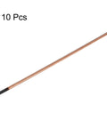 Carbon Arc Gouging Rods Set 10 Pcs 6mm X 305mm Copper Graphite Coated Welding Electrodes for arc gouging and high temp resistance
