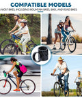 Cyclists using Carbon Fiber Bike Headset Spacers For One And One Eighth Inch Steerer Tube Seven Sizes 1 mm 2 mm 3 mm 5 mm 10 mm 15 mm 20 mm