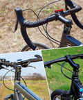 Eleven Piece Carbon Fiber Headset Spacers For One And One Eighth Inch Stems in use on MTB and road bike handlebars