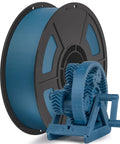 Carbon Fiber Reinforced PETG 1.75mm Matte Blue 1kg 3D Printer Filament with mechanical parts model