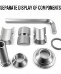 Components of the Carbon Fork Headset Expander Plug For Road MTB BMX And Gravel Bikes 28.6mm Universal Fit No Brainer Non Marring Preload Spreader