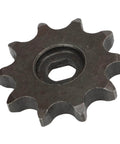 10 Tooth Sprocket For General Chain Gear And Motor Gear In Speed Reduction Systems Crafted From Premium Carbon Steel