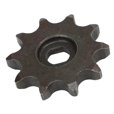 10 Tooth Sprocket For General Chain Gear And Motor Gear In Speed Reduction Systems Crafted From Premium Carbon Steel