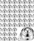 60 Count 5/8 Inch Roller Ball Transfer Bearings In Carbon Steel With Round Ball Bearings And Casters For Conveyor Systems Roller Stands And Furniture Durable Rust Resistant Construction Load Capacity 55 Lbs in an array