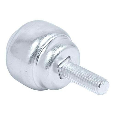 1 Inch Ball Transfer Bearings M8 Stud Mounted Carbon Steel Roller Ball Units for Conveyors Tables Casters