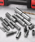 Set Of 10 Weldable Barrel Hinges 2 Inch By 3/8 Inch Carbon Steel Heavy Duty Detachable Weld On Door Hinges for Metal Gates shown