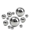 Carbon Steel Bearing Balls,Precision Balls in 9–20mm sizes; solid steel spheres for industrial use, various sizes visible