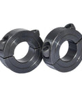 Two Piece Clamping Shaft Collar Three Quarters Inch Double Split Set Screw Style Carbon Steel Bore Three Quarters Inch