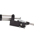 Side view of Metal Pneumatic Toggle Clamp With Auto Control Industrial Air Clamp in Carbon Steel for Efficient Production.