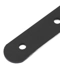 Close-up of carbon steel rail from Silent Sliding Cabinet Door Rollers Kit Heavy Duty Carbon Steel Rail And Pulley System For Smooth Quiet Operation