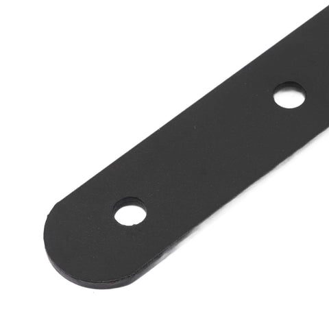 Close-up of carbon steel rail from Silent Sliding Cabinet Door Rollers Kit Heavy Duty Carbon Steel Rail And Pulley System For Smooth Quiet Operation
