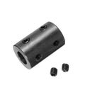 Efficient rigid shaft coupling with a 0.5 in bore, 1 in OD, compact with set screws for secure torque transfer in motors, pumps, and generators.