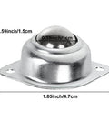 ✝️ 16 Pack 1/2" Roller Ball Transfer Bearings, Carbon Steel Ball Transfer Unit Swivel Ball Caster Roller Transfer with dimensions