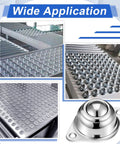 60 Count 5/8 Inch Roller Ball Transfer Bearings In Carbon Steel With Round Ball Bearings And Casters Wide Application