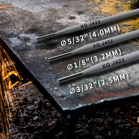 Carbon Steel Arc Welding Rods E4303 J422 Three Thirty Second To One Eighth Inch Sticks 1 Lb Electrode Pack