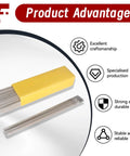 E6011 One Eighth Inch Welding Rods For Carbon Steel Electrode 10 Lbs Smooth Arc with product advantages and benefits