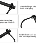 Close-up of 4 Pack Wire Lock Pins Five Sixteenth Inch Carbon Steel Shaft Locking Pins With Round Loop for quick release applications