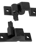 Cargo Trailer Cam Bar Keeper For Cam Bar Latch Kits Door Hardware Replacement Bottom And Top Lug Keepers For Rear Or Side Doors Measures 1.37 Inches Wide 5 Inches Long And 3.90 Inch Bolt Center Replaces Part 383200 PLR158 206 207