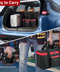 Milwaukee Air Compressor Bag keeps your M18 inflator, battery packs, and charger organized on site with a rugged tear resistant exterior