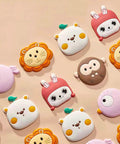 Cartoon Animal Self Adhesive Door Stopper Wall Protectors Pack Of 6, Silicone Door Knob Bumpers Silencers For Walls And Furniture