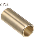 Two Cast Brass Oilless Sleeve Bearings Set For Bore One Quarter Inch Outer Diameter Five Sixteenths Inch Length Three Quarters Inch