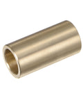 Cast brass sleeve bearing, 3/4" bore, 1" OD, 2" length. Sleeve Bearing Three Quarters Inch Bore One Inch Outer Diameter Two Inch Length Cast Brass Self Lubricating Bushing Oilless Maintenance Free With Excellent Wear Resistance And High Load Capacity For Durable Linear Motion Applications.