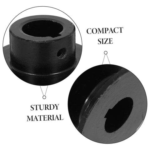 Replacement Pulley Wheel for Belt Pulleys Gas Engine Double Groove V-Belt Sheave Smooth Operation, compact size, sturdy material