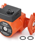 High Flow Cast Iron Circulation Pump For Home Heating And Hot Water Recirculation with 1 Inch Flange, front view