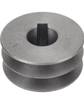 Double Groove V Belt Pulley For Industrial Machinery Cast Iron V Pulley With Quiet Damping 50 To 91 Millimeter Diameter
