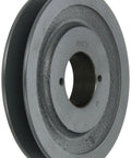 Durable Bushed Classical Gripbelt Sheave For 4L A Belts And 5L B Belts Cast Iron Single Groove Pulley With H Bushing
