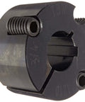 Taper Lock Bushing For Shafts And Pulleys Cast Iron 0.75 Inch Bore 1200 Inch Pounds Torque Standard Design Standard Keyway Flush Mounted