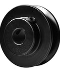 BK25 5/8 Inch Single Groove V Belt Pulley Cast Iron 2.6 Inch OD With 5/8 Inch Bore For 4L 5L B And A Belts, 1 Keyed Shaft, Epoxy Coated