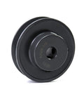Durable Cast Iron Single Groove V Belt Pulley With 2.85 Inch Outside Diameter And Half Inch Bore For Standard V Belts 3L 4L A AX Anti Corrosion